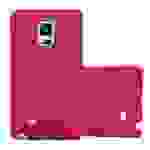 Cadorabo Schutzhülle für Samsung Galaxy NOTE EDGE Hülle in Rot Etui Hard Case Handyhülle Cover