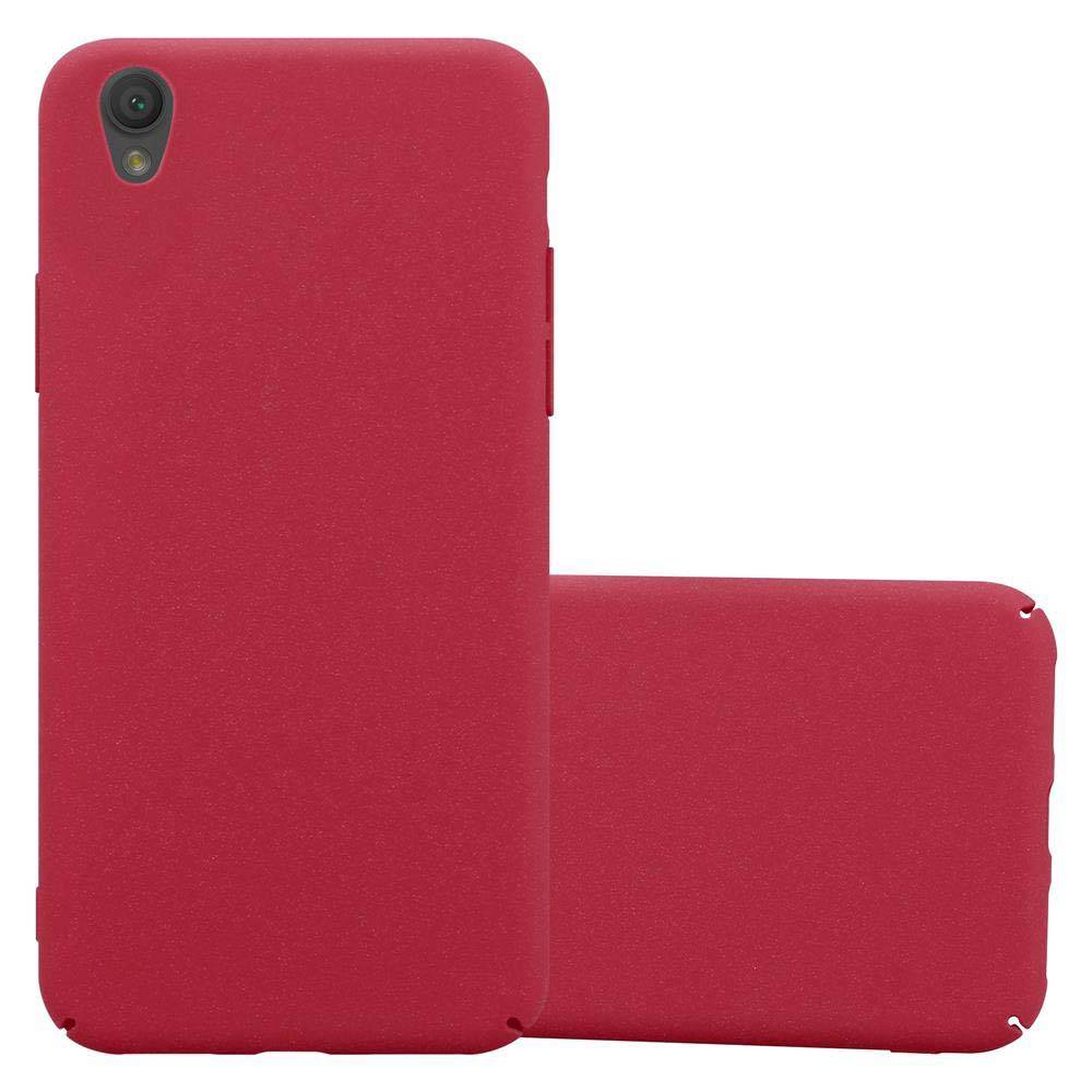 Cadorabo Schutzhülle für Sony Xperia L1 Hülle in Rot Etui Hard Case Handyhülle Cover