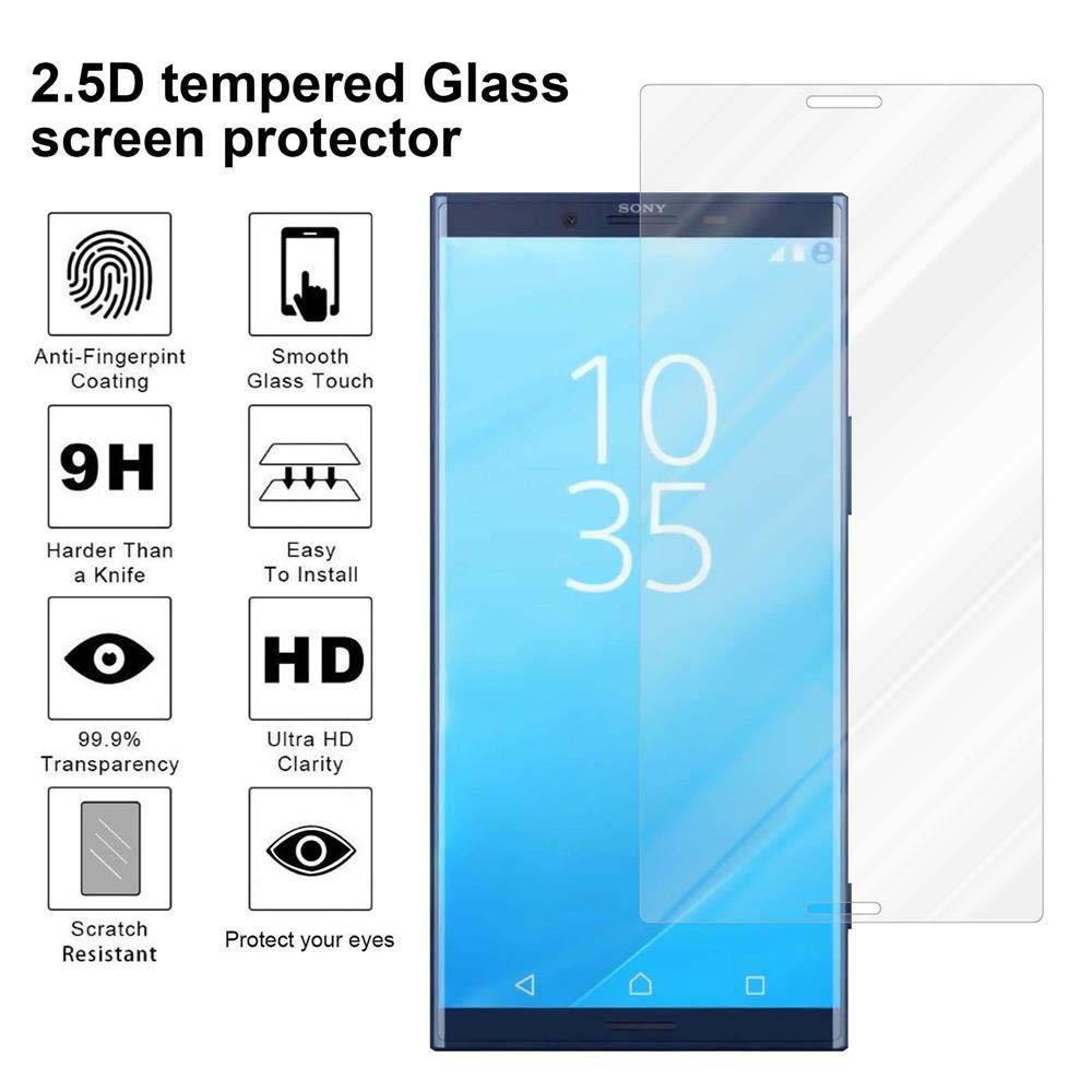 Cadorabo Panzer Folie für Sony Xperia XZ PRO Schutzfolie in Transparent Gehärtetes Tempered Display-Schutzglas