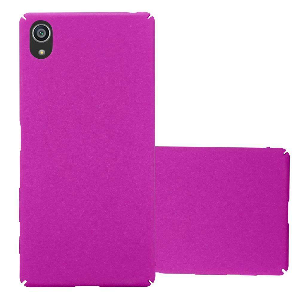 Cadorabo Schutzhülle für Sony Xperia Z5 Hülle in Pink Etui Hard Case Handyhülle Cover