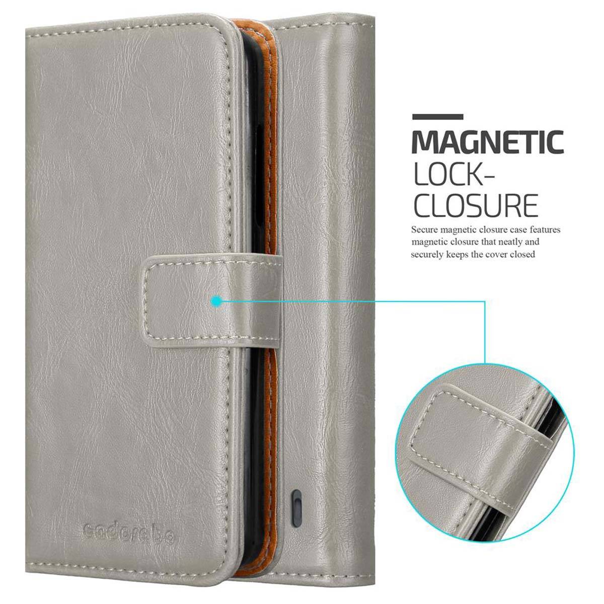 Cadorabo Hülle für Nokia Lumia 520 / 521 Schutzhülle in Braun Handyhülle Book Tasche Case Etui Luxury