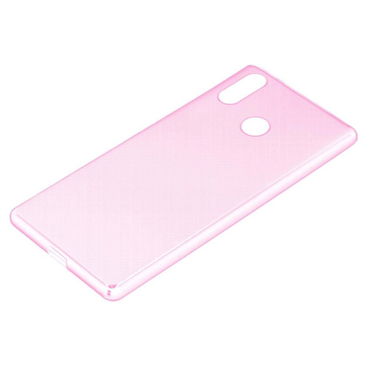 Cadorabo Hülle für Huawei P20 LITE 2018 / NOVA 3E Schutz Hülle in Pink Schutzhülle TPU Silikon Cover Etui Case