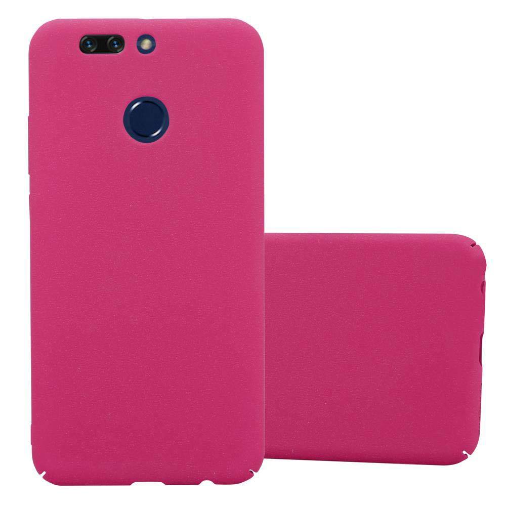 Cadorabo Schutzhülle für Honor 8 PRO Hülle in Pink Etui Hard Case Handyhülle Cover