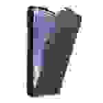 Cadorabo Hülle für Samsung Galaxy J4 2018 Schutz Hülle in Braun Flip Etui Handyhülle Case Cover