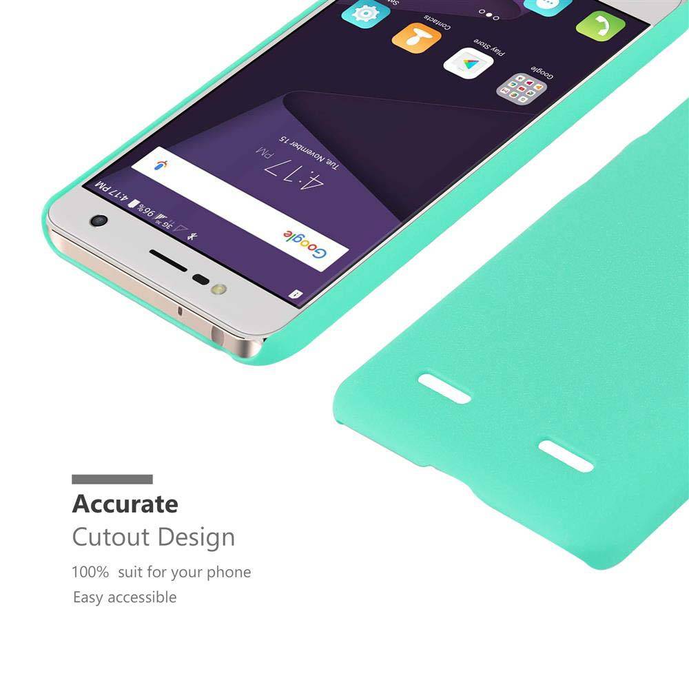 Cadorabo Schutzhülle für ZTE Blade V8 MINI Hülle in Grün Etui Hard Case Handyhülle Cover