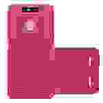 Cadorabo Schutzhülle für ZTE Blade V8 MINI Hülle in Pink Etui Hard Case Handyhülle Cover