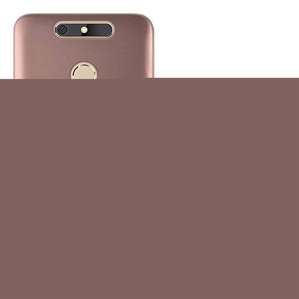 Cadorabo Schutzhülle für ZTE Blade V8 MINI Hülle in Rosa Handyhülle TPU Silikon Etui Cover Case