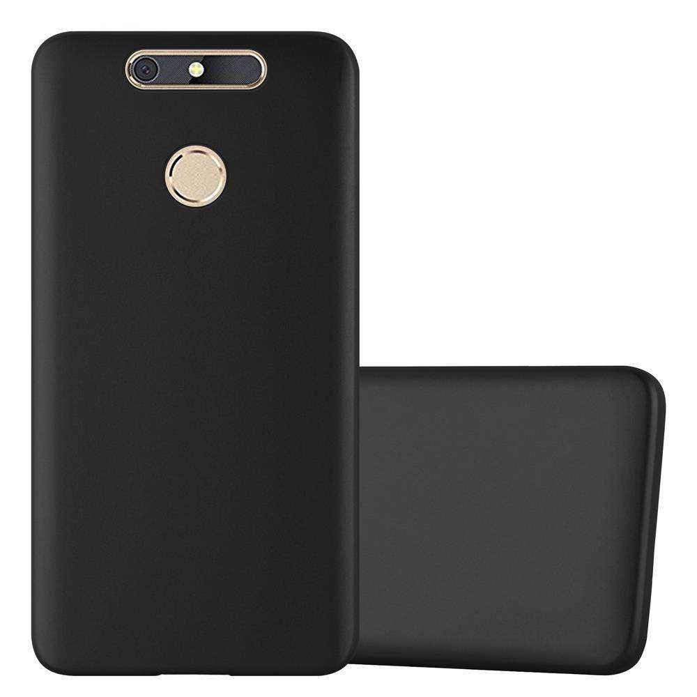 Cadorabo Schutzhülle für ZTE Blade V8 MINI Hülle in Schwarz Handyhülle TPU Silikon Etui Cover Case
