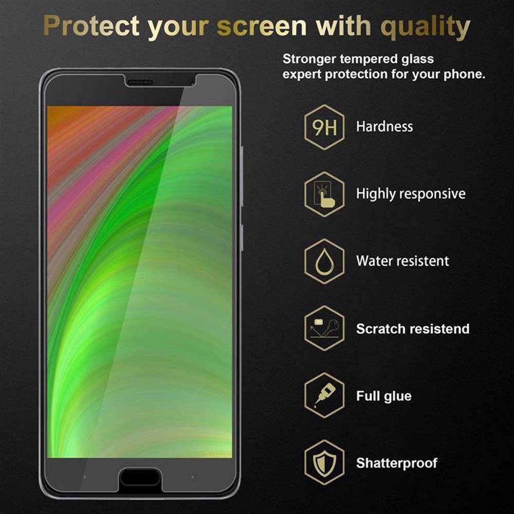 Cadorabo Panzer Folie für Xiaomi RedMi PRO Schutzfolie in Transparent Gehärtetes Tempered Display-Schutzglas