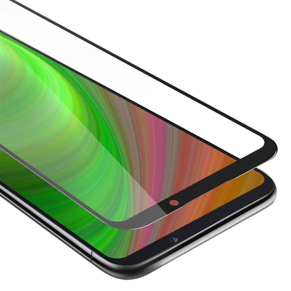 Cadorabo Panzerfolie für Xiaomi BLACK SHARK 2 Schutzfolie in Schwarz Vollbild Folie Tempered Display Schutzglas