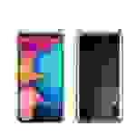 Silikon Hülle Handykette für Samsung Galaxy A10e / A20e mit Graunen Ringen in DURCHSICHTIG