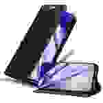 Cadorabo Hülle für Samsung Galaxy A90 5G Schutz Hülle in Schwarz Handyhülle Etui Case Cover Magnetverschluss