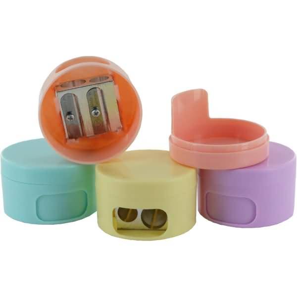 Doppelspitzdose 208 M2 Pastell farbig sortiert