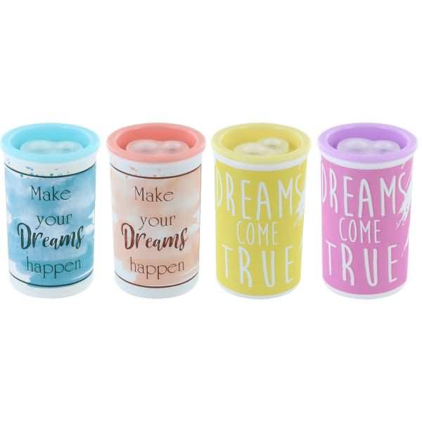 Doppelspitzdose Quotes Pastell 1870 KM2 farbig sortiert