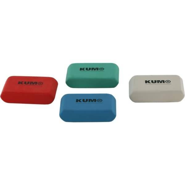 Radierer EC TS Naturkautschuk farbig sortiert