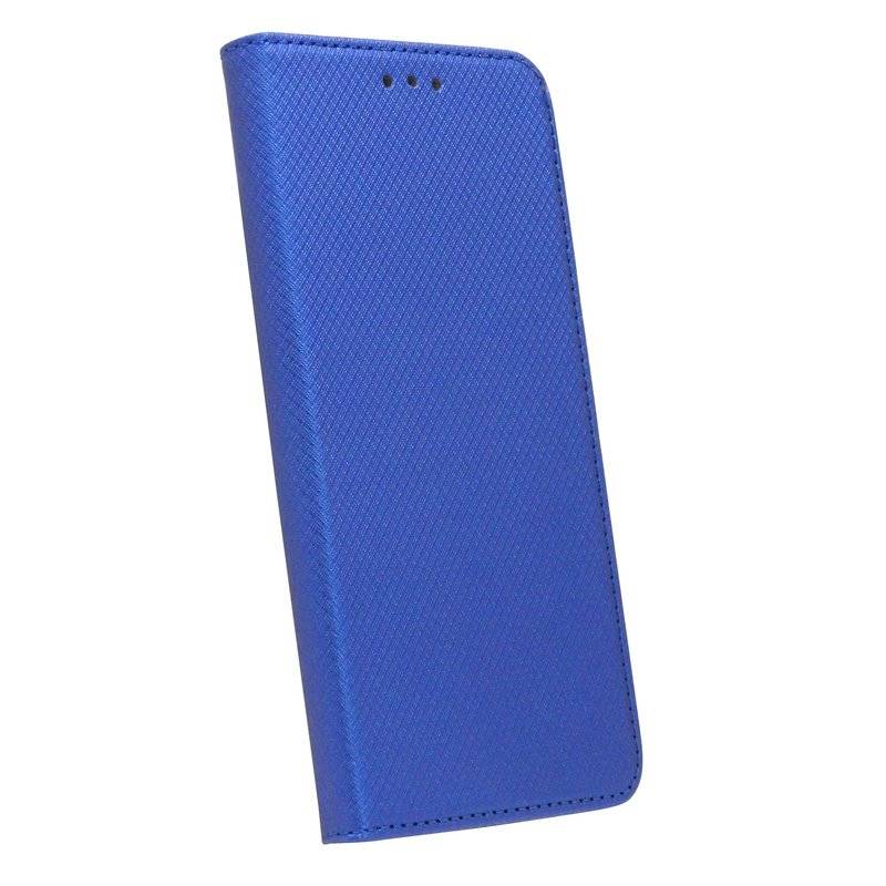 Buch Tasche "Smart" Huawei Nova 5T Handy Hülle Etui Brieftasche Schutzhülle mit Standfunktion, Kartenfach Blau