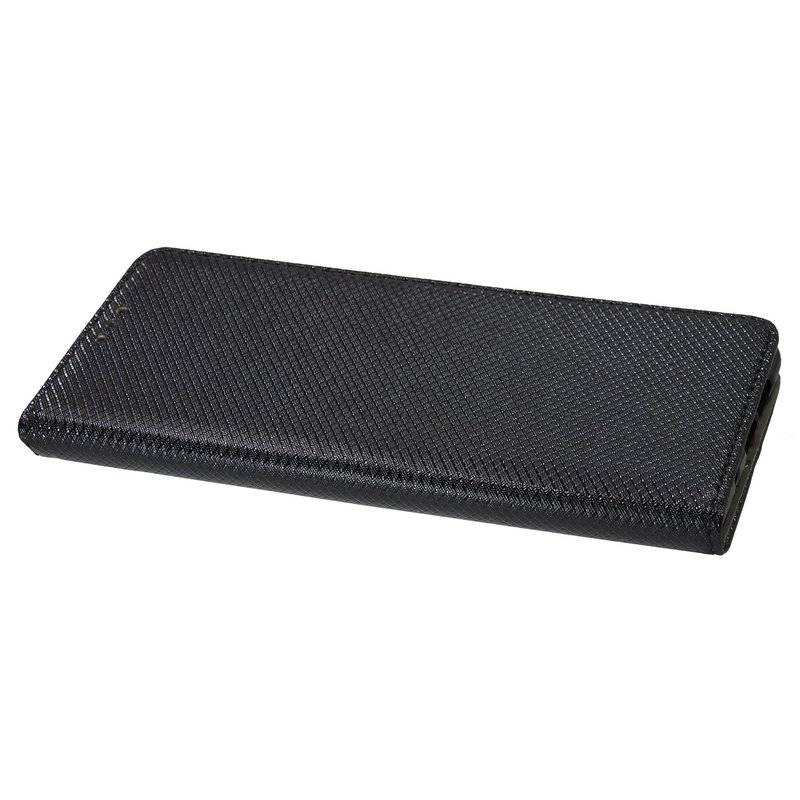 Buch Tasche "Smart" SONY XPERIA 5 Handy Hülle Etui Brieftasche Schutzhülle mit Standfunktion, Kartenfach Schwarz