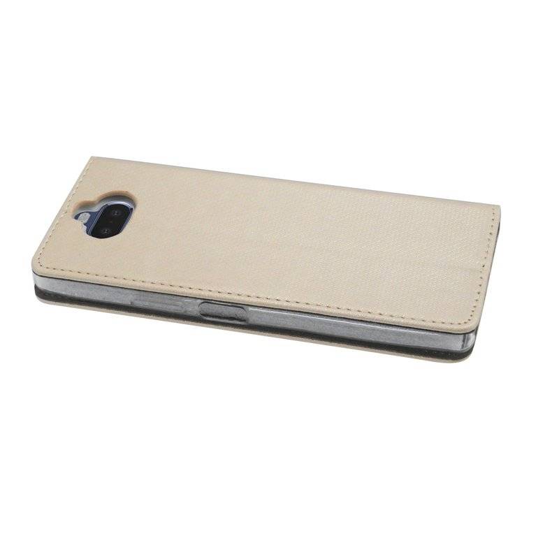 Buch Tasche "Smart" SONY XPERIA 20 Handy Hülle Etui Brieftasche Schutzhülle mit Standfunktion, Kartenfach Gold