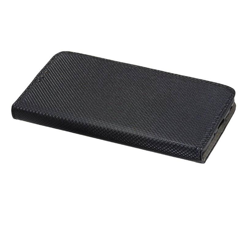 Buch Tasche "Smart" MOTOROLA ONE ZOOM Handy Hülle Etui Brieftasche Schutzhülle mit Standfunktion, Kartenfach Schwarz