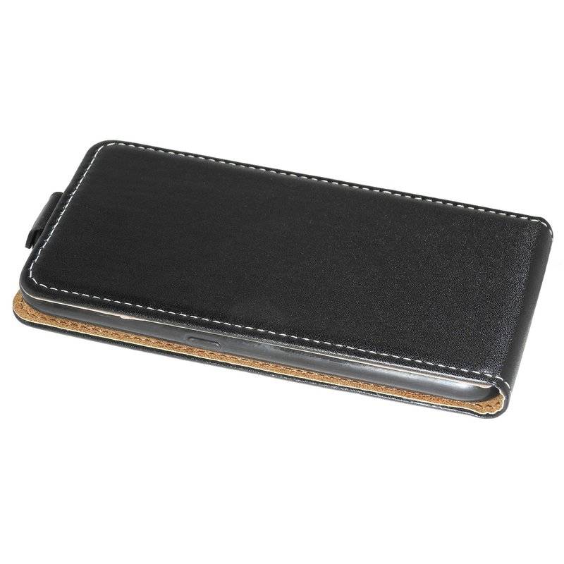 Flip Case kompatibel mit NOKIA 4.2 Handy Tasche vertikal aufklappbar Schutzhülle Klapp Hülle Schwarz