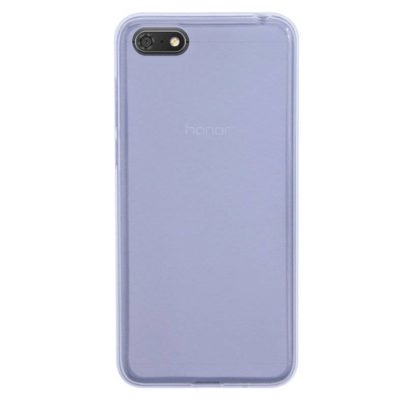 Honor 7S // Silikon Hülle Tasche Case Zubehör Gummi Bumper Schale Schutzhülle Zubehör in Frosted