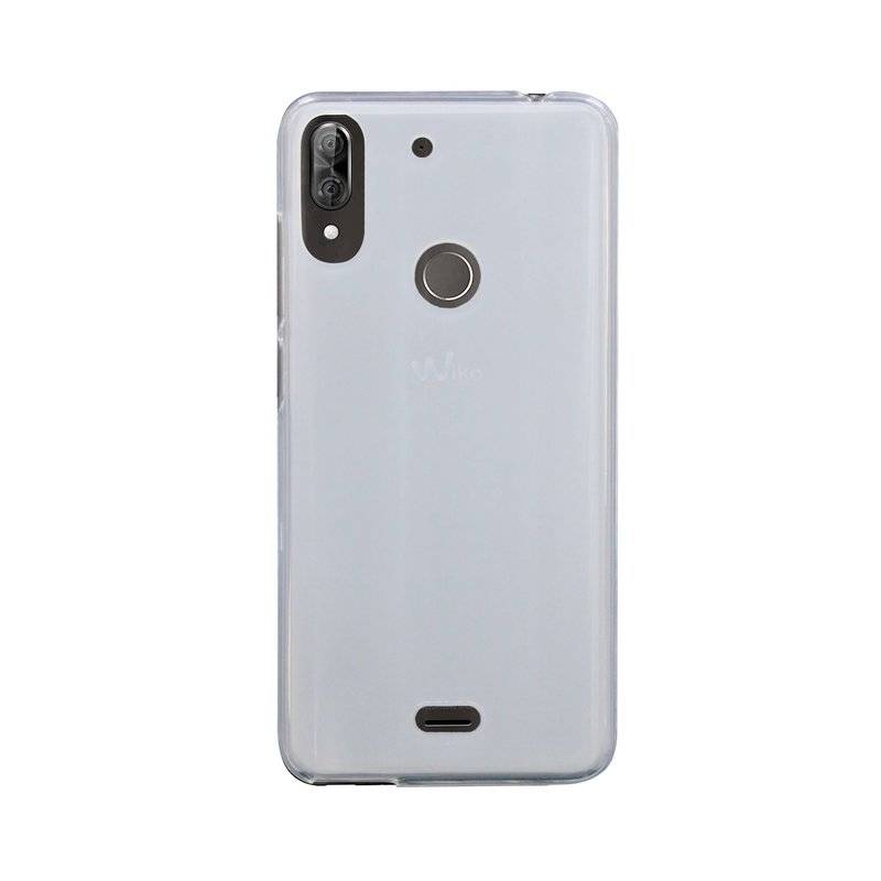 WIKO VIEW 2 PLUS // Silikon Hülle Tasche Case Zubehör Gummi Bumper Schale Schutzhülle Zubehör in Frosted