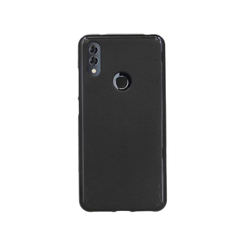 Alcatel 5V (5060D) //Silikon Hülle Tasche Case Zubehör Gummi Bumper Schale Schutzhülle Zubehör Schwarz