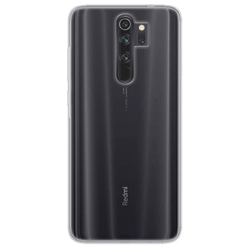 Silikon Hülle Basic kompatibel mit XIAOMI REDMI NOTE 8 PRO Case TPU Soft Handy Cover Schutz Transparent