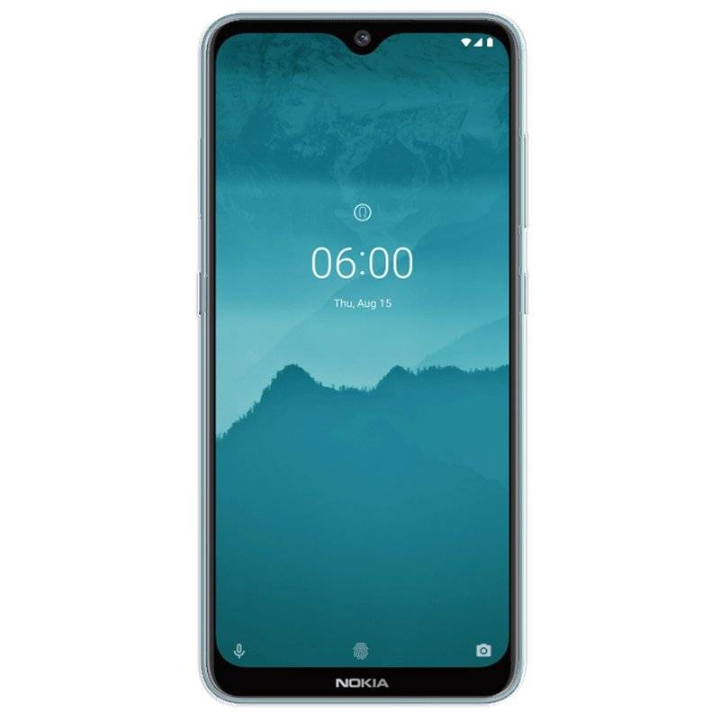 Silikon Hülle Basic kompatibel mit NOKIA 6.2 Case TPU Soft Handy Cover Schutz Transparent