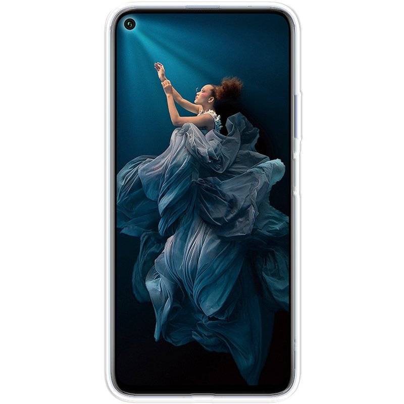 Silikon Hülle Basic kompatibel mit HUAWEI NOVA 5T Case TPU Soft Handy Cover Schutz Transparent