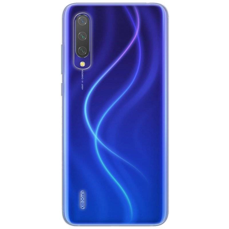 Silikon Hülle Basic kompatibel mit XIAOMI MI 9 LITE Case TPU Soft Handy Cover Schutz Transparent