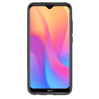 Silikon Hülle Carbon für XIAOMI REDMI 8A TPU Case Soft Handyhülle Cover Schutzhülle Schwarz