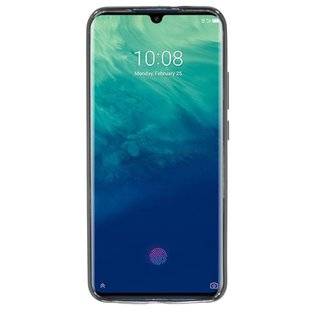 Silikon Hülle Basic für ZTE AXON 10 PRO Case TPU Soft Handy Cover Schutz in Schwarz