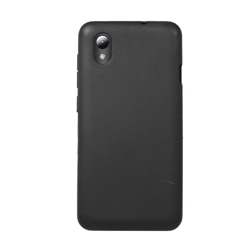 Silikon Hülle Basic kompatibel mit ZTE BLADE A3 2019 Case TPU Soft Handy Cover Schutz in Schwarz