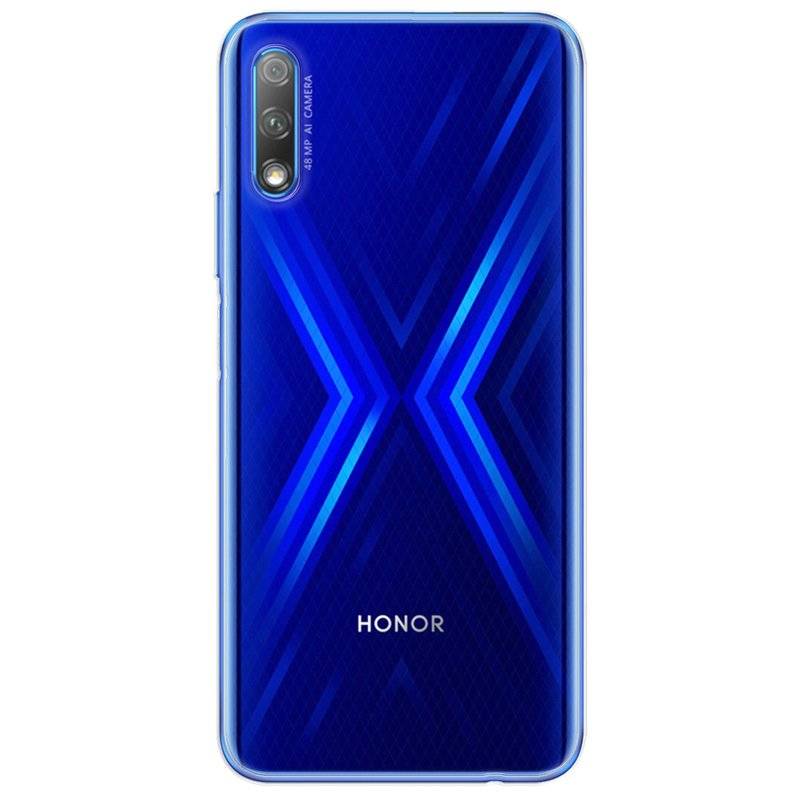 Silikon Hülle Basic kompatibel mit HONOR 9X Case TPU Soft Handy Cover Schutz Transparent