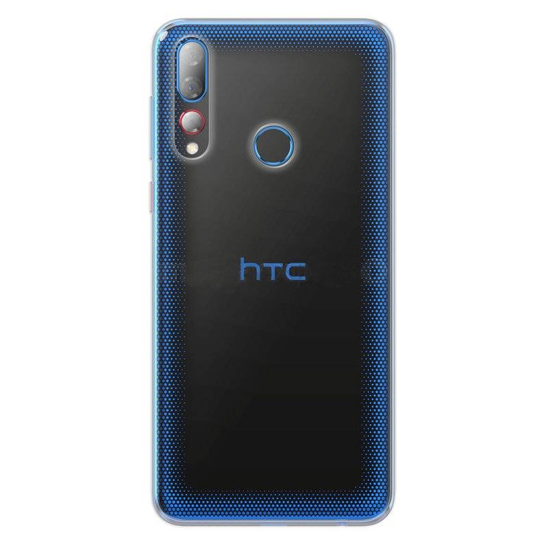 Silikon Hülle Basic kompatibel mit HTC DESIRE 19+ Plus Case TPU Soft Handy Cover Schutz Transparent
