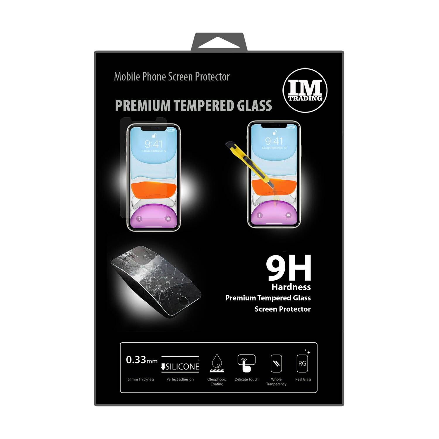 Schutz Schutz Glas 9H Tempered Glass Display Schutz Folie Display Glas Screen Protector kompatibel mit iPhone 11