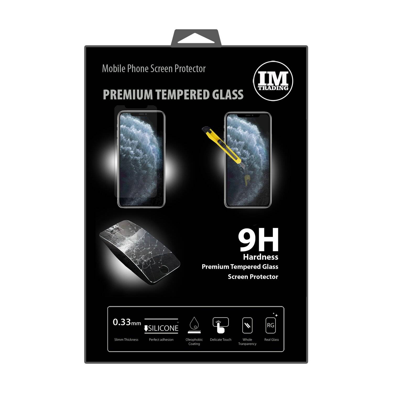 Schutz Schutz Glas 9H Tempered Glass Display Schutz Folie Display Glas Screen Protector kompatibel mit iPhone 11 Pro Max