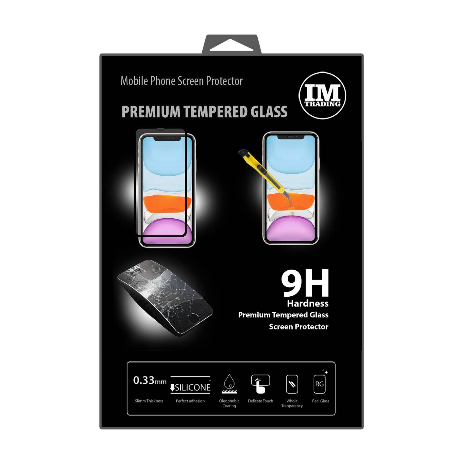5D Schutz Glas kompatibel mit iPhone 11 Curved Schutz Folie Vollständig Klebend und Abdeckung