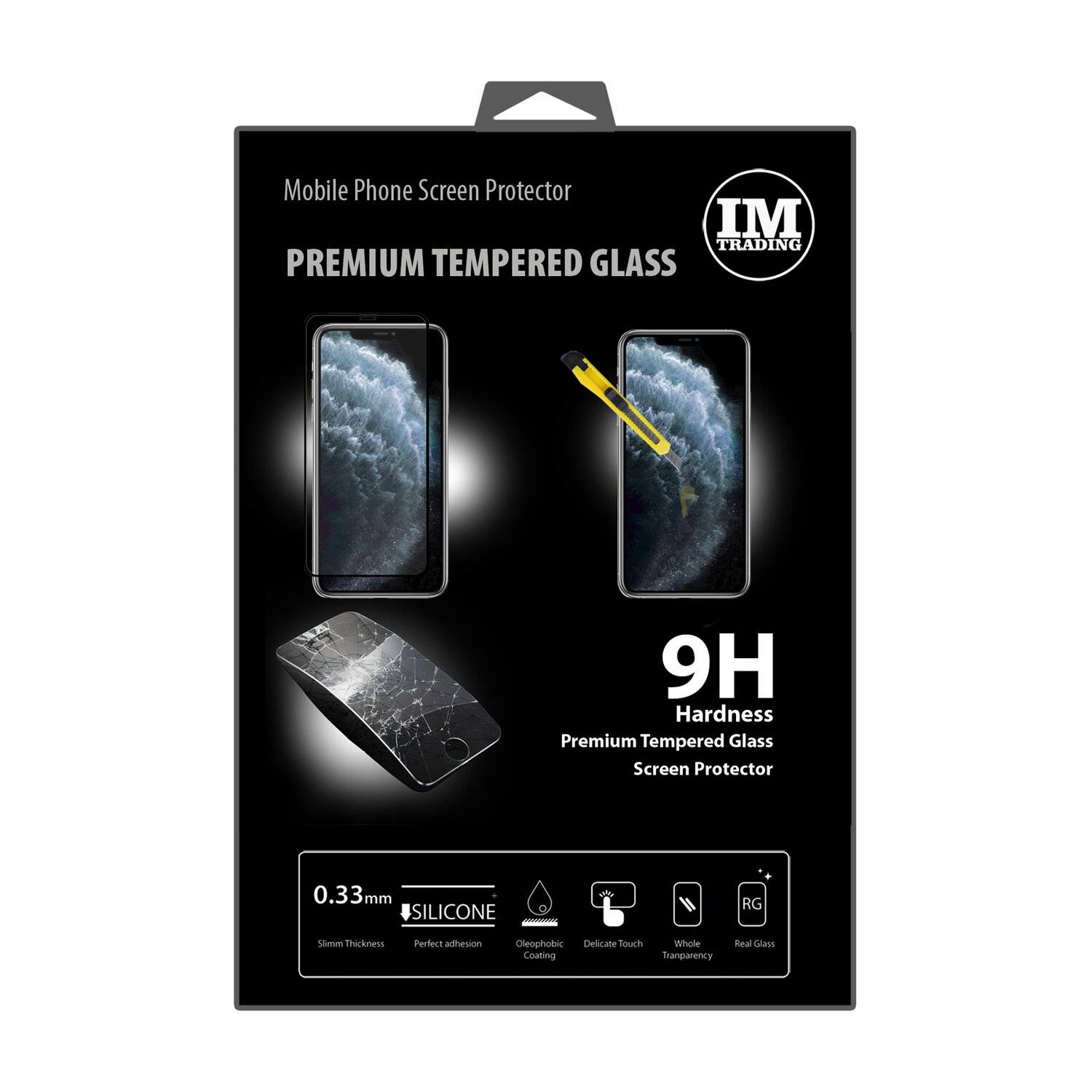 5D Schutz Glas kompatibel mit iPhone 11 PRO Curved Schutz Folie Vollständig Klebend und Abdeckung