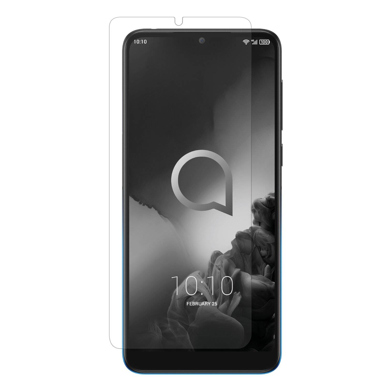3X Schutz Schutz Glas 9H Tempered Glass Display Schutz Folie Display Glas Screen Protector Alcatel 3 (5053K)