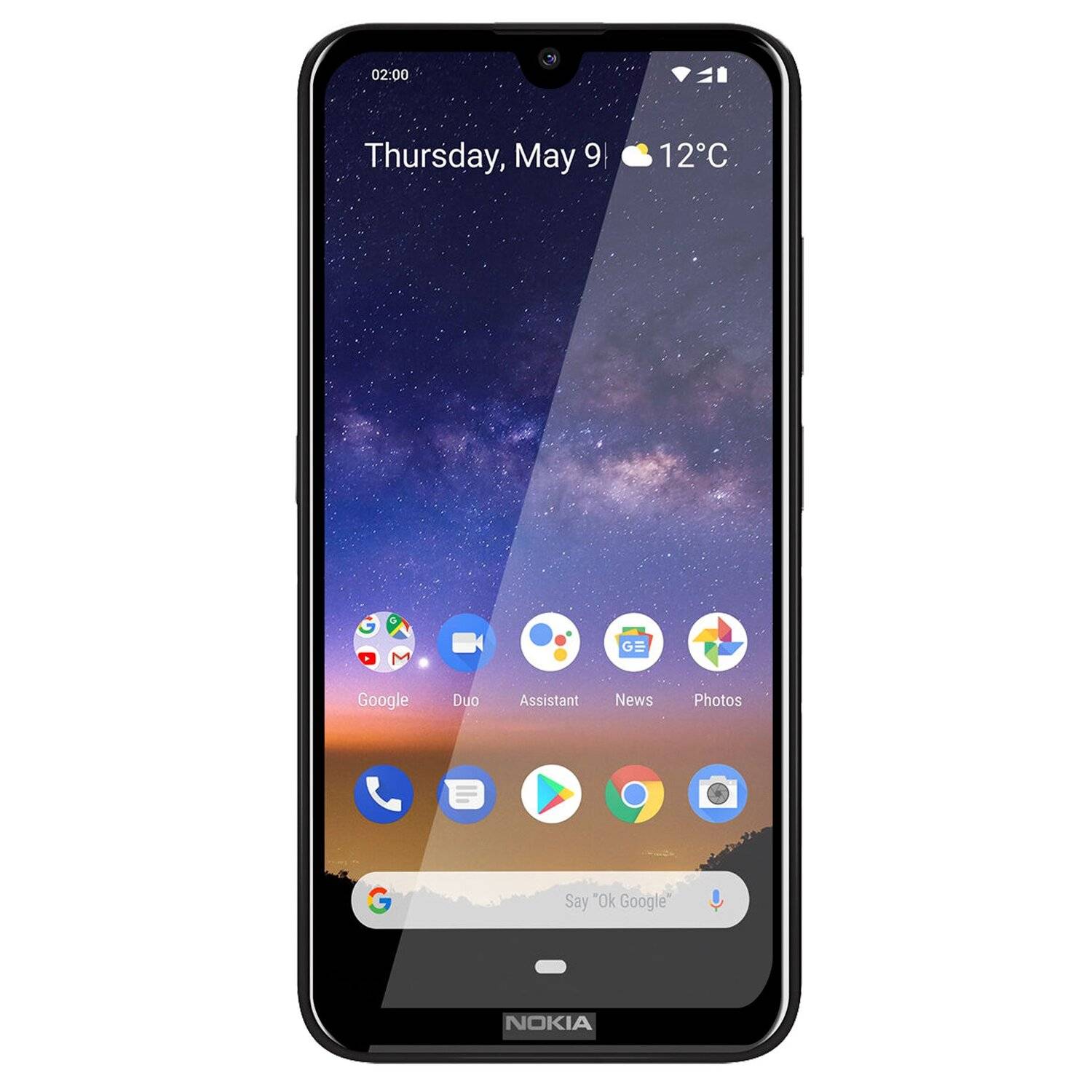 5D Schutz Glas kompatibel mit NOKIA 2.2 Curved Schutz Folie Vollständig Klebend und Abdeckung