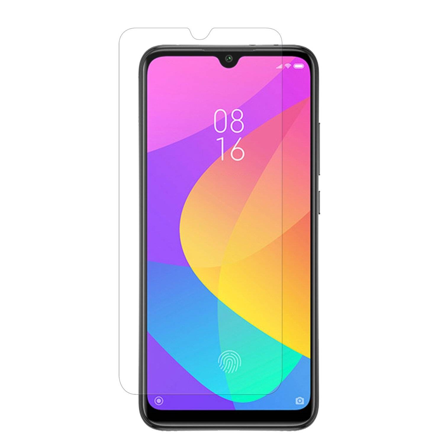Schutzglas 9H kompatibel mit XIAOMI MI A3 Displayschutzfolie Schutzfolie Passgenau Glas