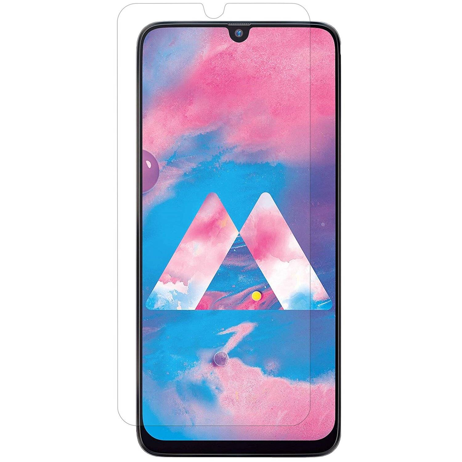 Schutzglas 9H kompatibel mit SAMSUNG GALAXY M30 ( M305FD ) Displayschutzfolie Schutzfolie Passgenau Glas