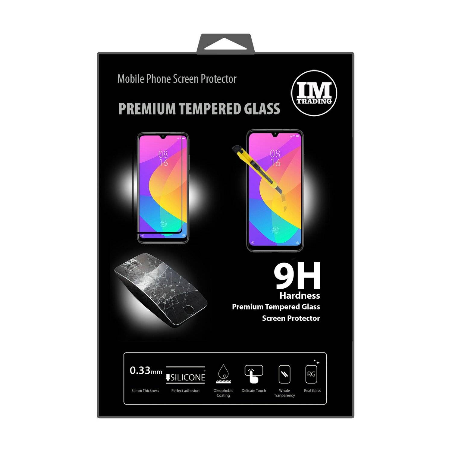 5D Schutz Glas kompatibel mit Xiaomi Mi A3 Curved Schutz Folie Vollständig Klebend und Abdeckung