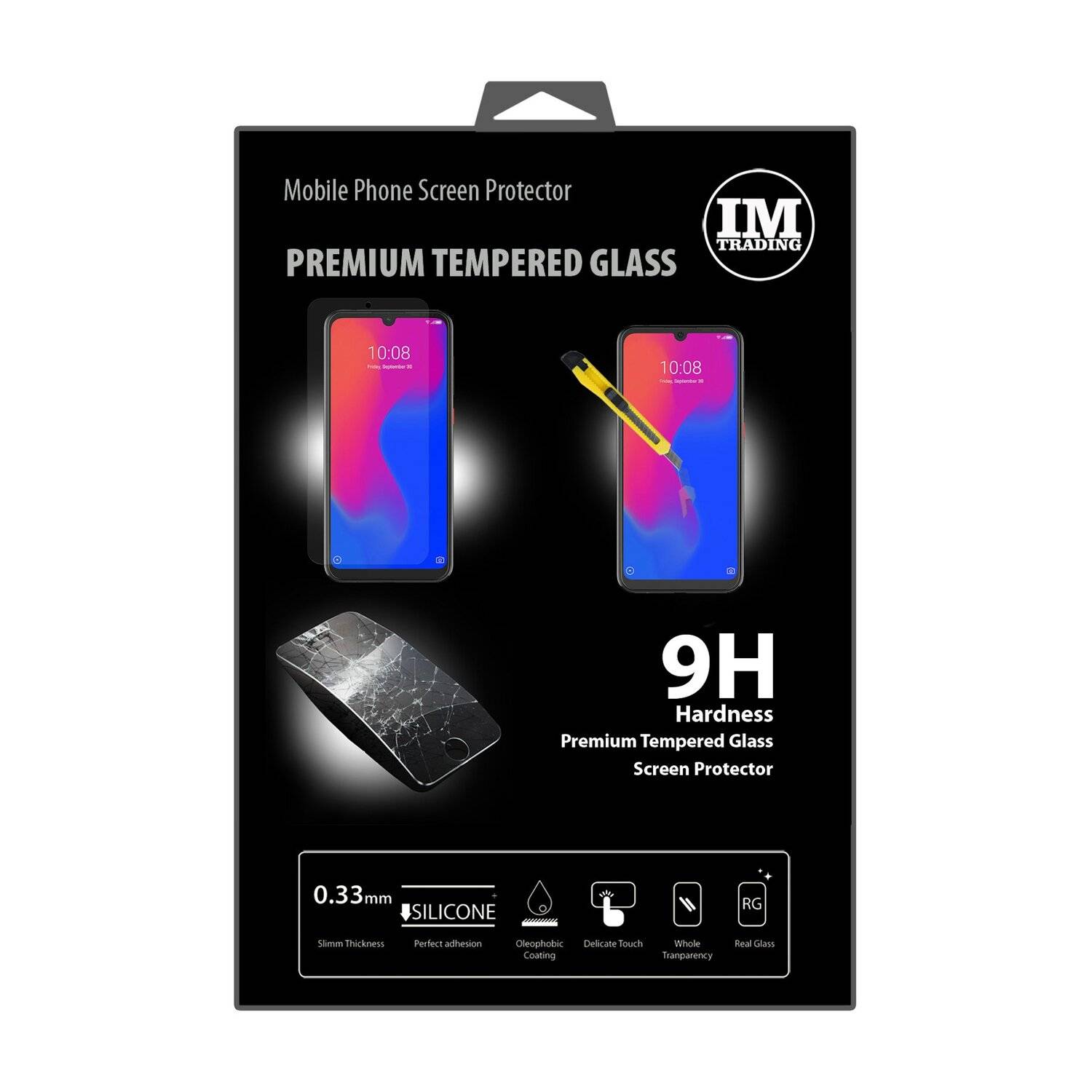Schutzglas 9H kompatibel mit ZTE BLADE A7 Displayschutzfolie Schutzfolie Passgenau Glas