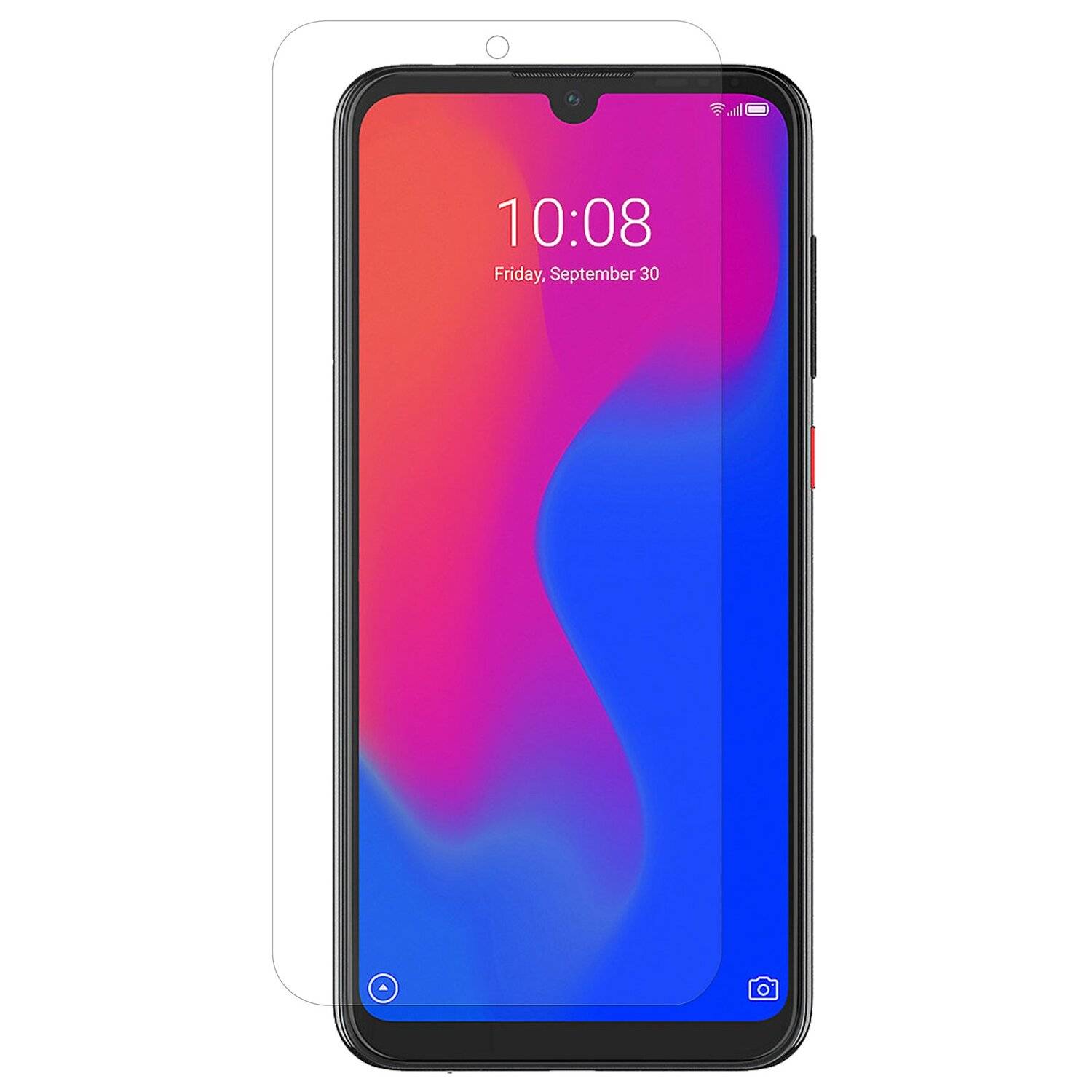 3X Schutz Schutz Glas 9H Tempered Glass Display Schutz Folie Display Glas Screen Protector kompatibel mit ZTE BLADE A7