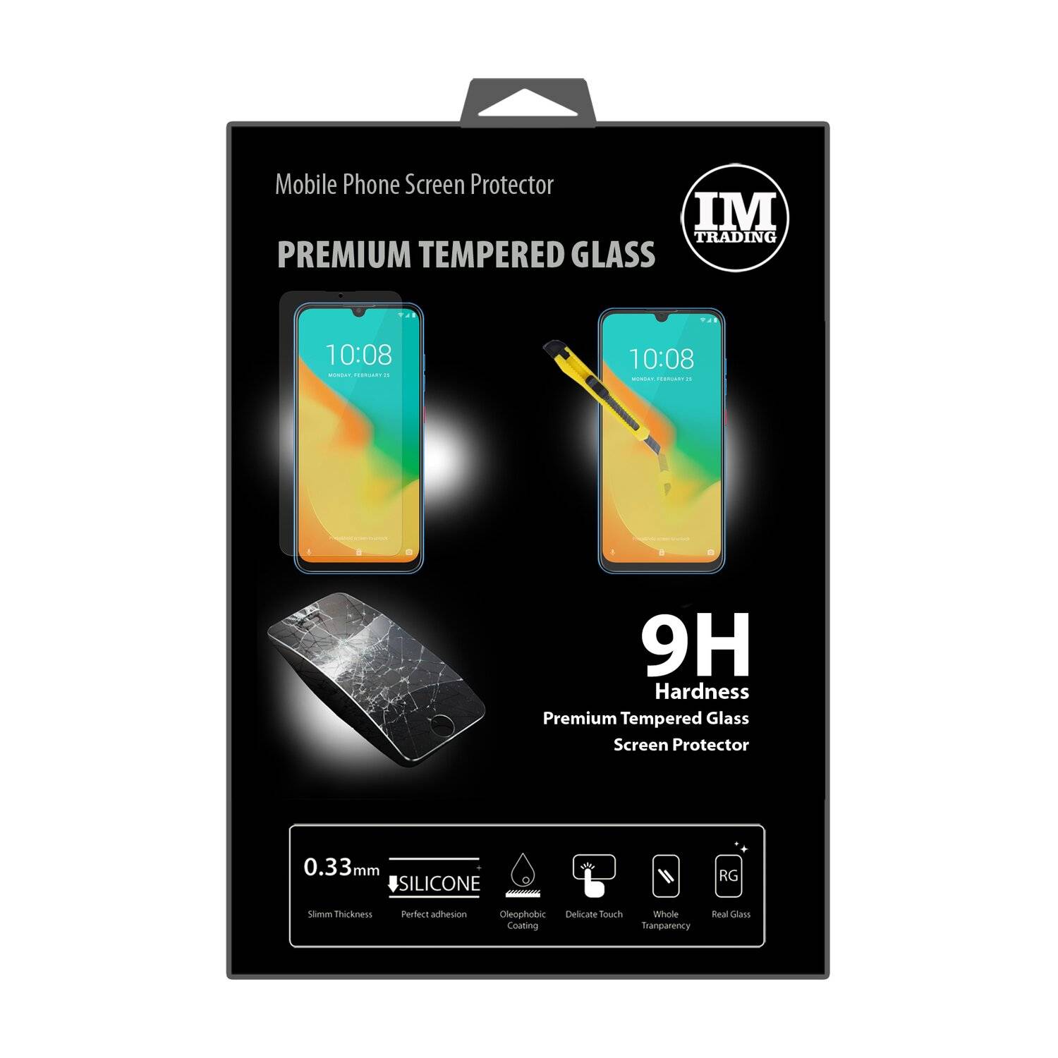 Schutzglas 9H kompatibel mit ZTE BLADE V10 VITA Displayschutzfolie Schutzfolie Passgenau Glas
