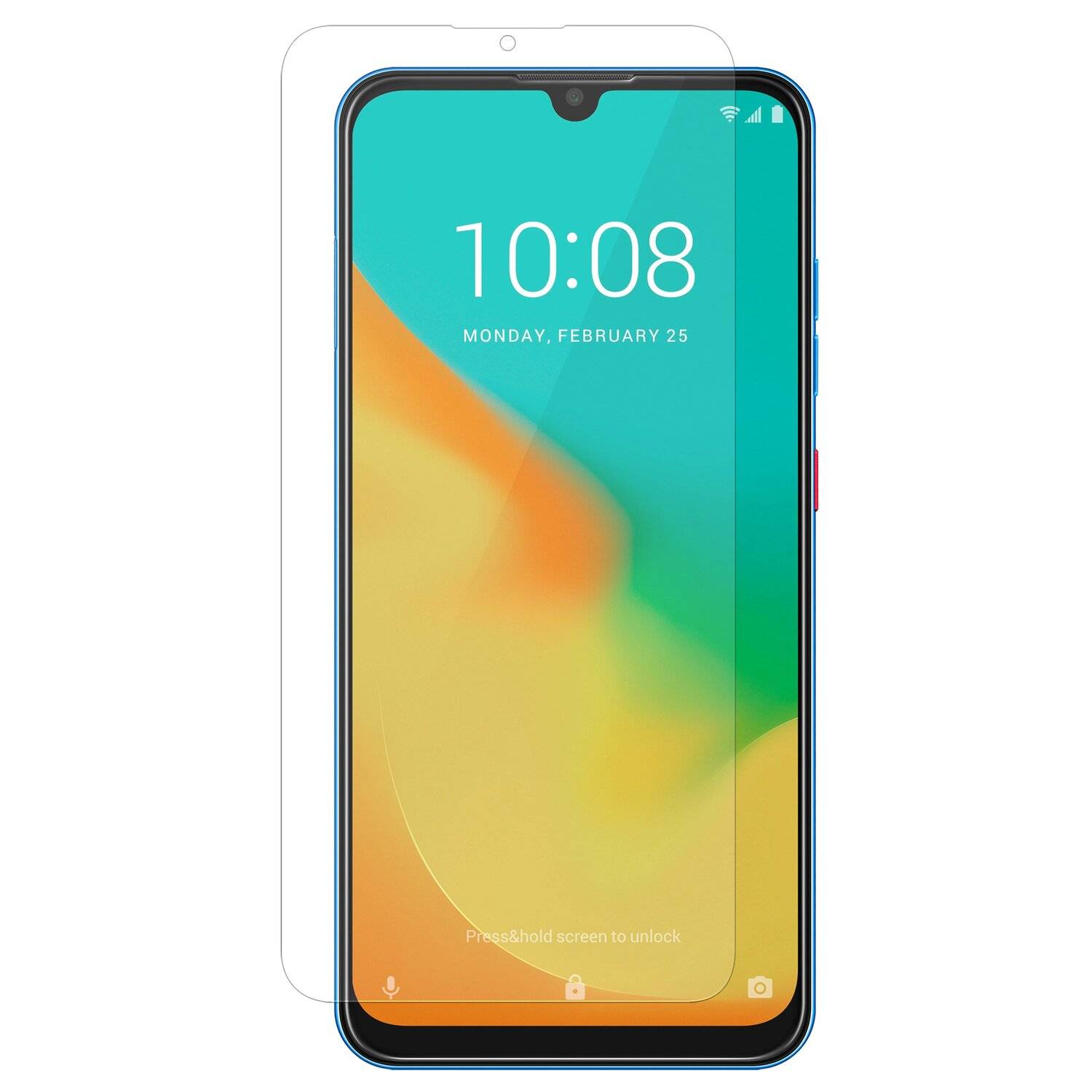 3X Schutz Schutz Glas 9H Tempered Glass Display Schutz Folie Display Glas Screen Protector ZTE BLADE V10 VITA