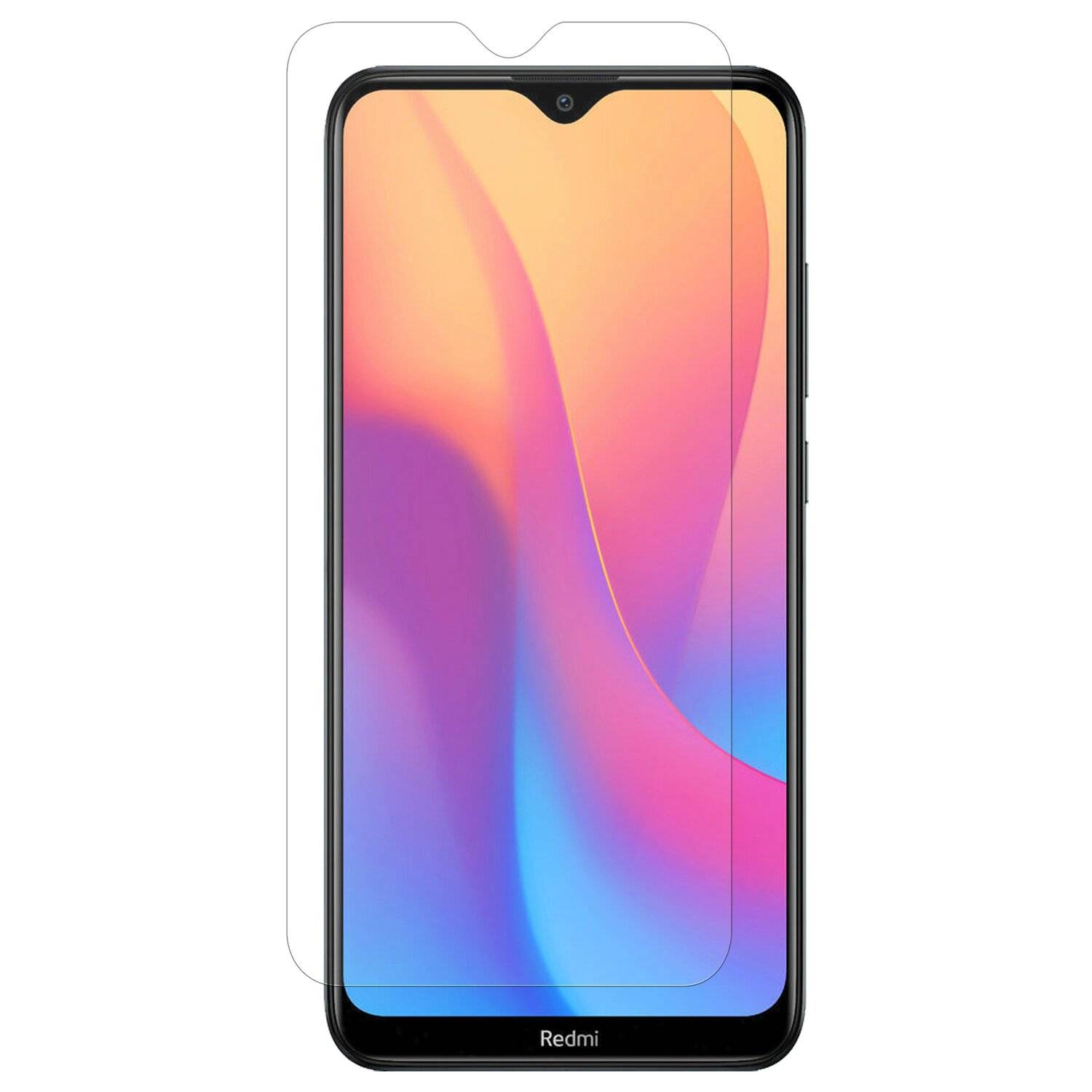 3X Schutz Schutz Glas 9H Tempered Glass Display Schutz Folie Display Glas Screen Protector Xiaomi Redmi 8A